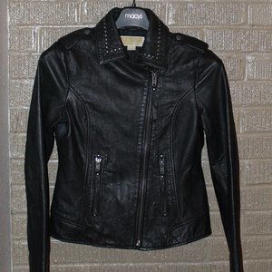 Michael Kors Genuine Leather Jacket